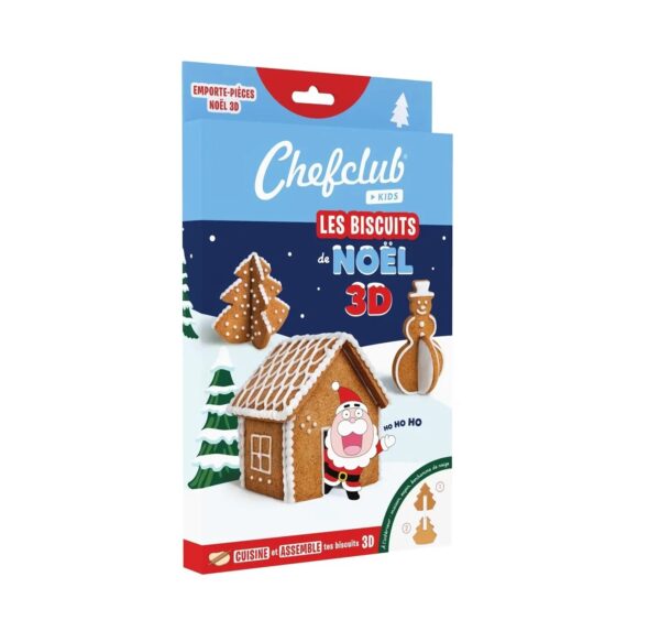 Set de Forme Casuta de Turta Dulce 3D, Chefclub Kids