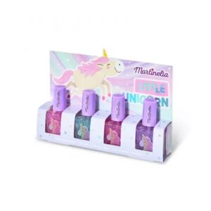 Set Patru Lacuri de Unghii Little Unicorn, +3 Ani, Martinelia
