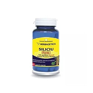 Siliciu Forte, 60 Capsule, Herbagetica