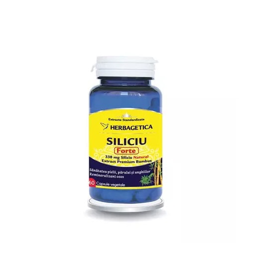 Siliciu Forte, 60 Capsule, Herbagetica