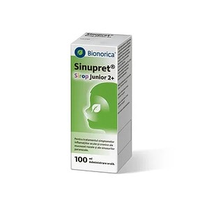 Sinupret Junior 2+ Sirop, 100 ml, Bionorica