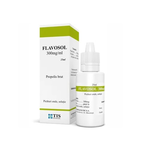 Solutie Orala Flavosol 300mg, 25ml, Tis Farmaceutic