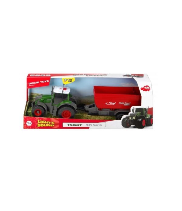 Tractor Fendt 939 Vario, 41 cm, Dickie Toys