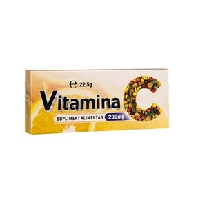 Vitamina C 200mg, 30 Comprimate, Adya Green Pharma