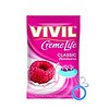 VIVIL Creme Life zmeură - bomboane cu gust de zmeură, fără zahăr sau gel.