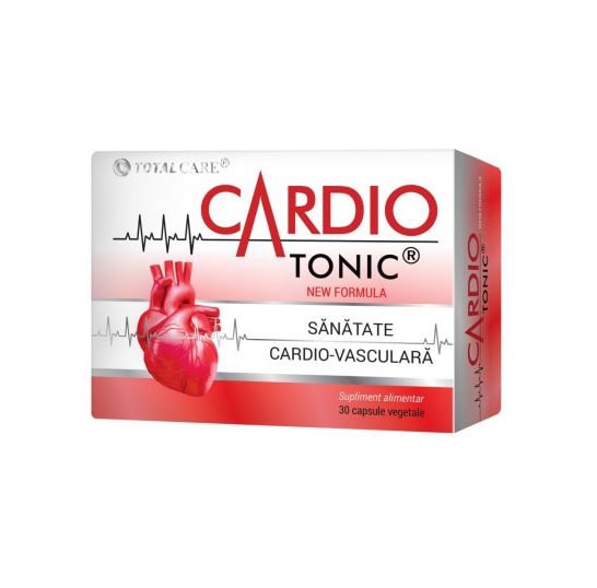 Capsule Cardio Tonic pentru sănătate cardiovasculară, supliment pentru inimă.