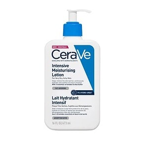 Cremă hidratantă pentru ten uscat și sensibil, CeraVe, 473 ml, hidratare intensă și absorbție rapidă.