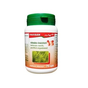 Calciu coada calului, supliment natural pentru sănătate, 70 cps.