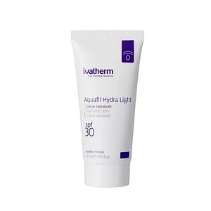 Lumină, cremă hidratantă cu SPF30 pentru față, hidratare și protecție solară.