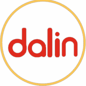 Siglă și logo farmacie online Dalin, servicii și produse farmaceutice premium în România.