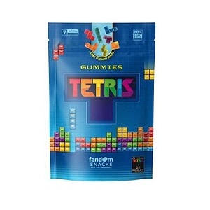 Gumă Tetris pentru joc și relaxare, disponibile la Farmacia Morpheus.