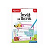 Învăț să Scriu set de exerciții pentru copii 4-6 ani, dezvoltă abilități de scriere și recunoaștere a literelor.