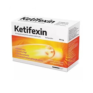 Ketifexin, medicament pentru dureri articulare și musculare, farmacie Morpheus.