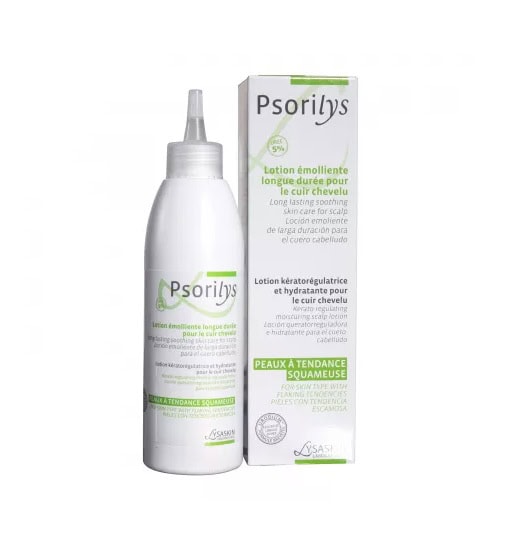 lotiune-pentru-scalp-cu-efect-emolient-psorilys-150ml-lab-lysaskin-O16383-farmacia-morpheus Lotion emolientă Psorilys pentru scalp cu tendință squameușă, hidratare și calmare a pielii.