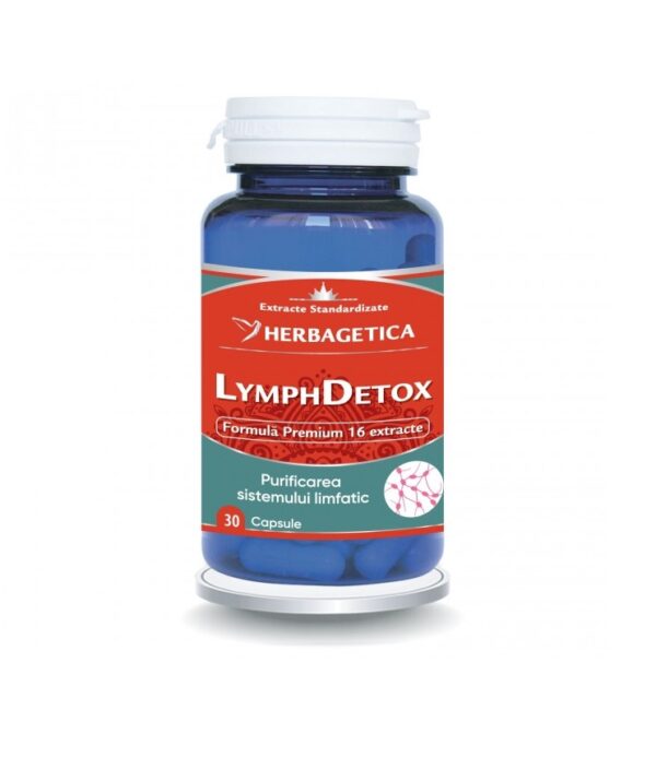 lymph-detox-30-capsule-herbagetica-O42469-farmacia-morpheus Extract standardizat Herbigetica, detoxifiere limfatică, capsule pentru sistemul limfatic.