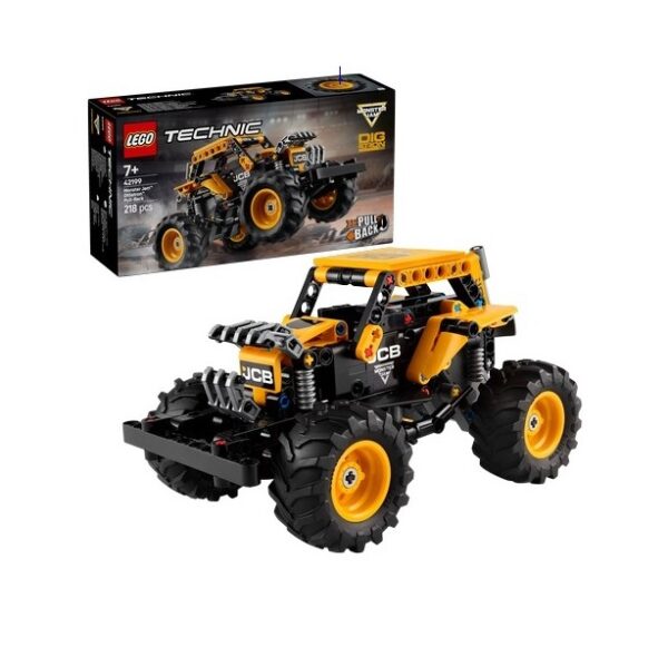 Monster Jam DIGatron Pull-Back, 218 Piese, Lego Technic