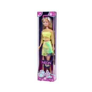 Papusa Neon Style Galben, Steffi Love