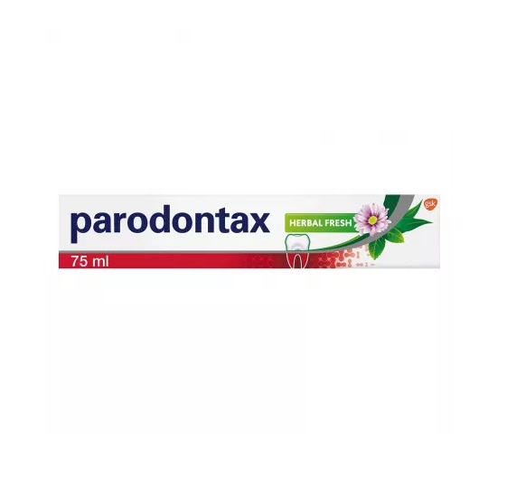 Parodontax Pasta de Dinti Herbal Fresh, 75 ml, Haleon