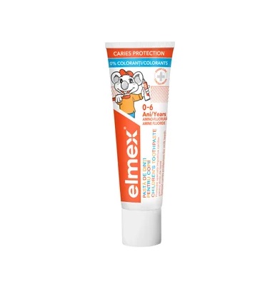 Pasta de Dinti pentru Copii de la 0-6 Ani, 50ml, Elmex