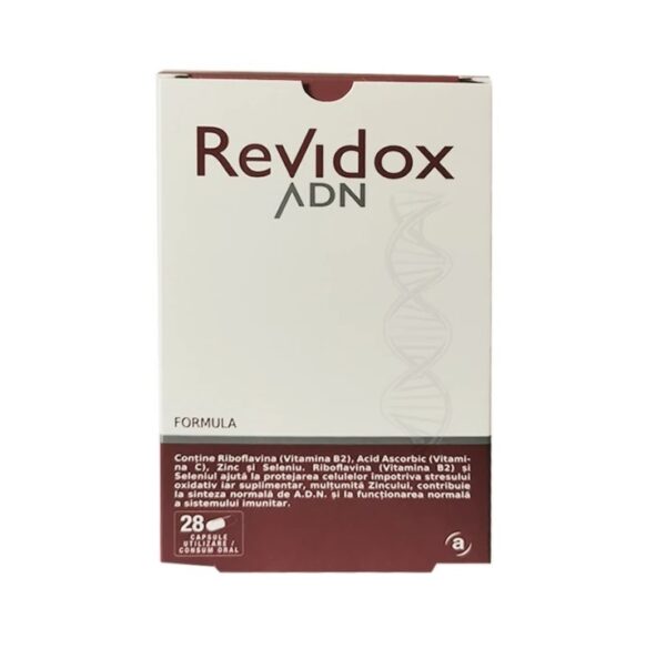 revidox-adn-28-capsule-actafarma-O36020-farmacia-morpheus Revidox ADN - supliment pentru antioxidanti si sustinerea imunitatii, 28 capsule.