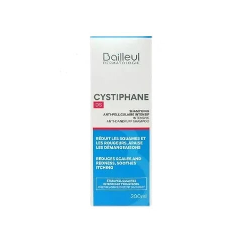 sampon-intensiv-antimatreata-ds-cystiphane-200ml-bailleul-O42495-farmacia-morpheus Reducere mătreață și roșeață cu șampon anti-mătreață Cystiphane Baileul, 200ml.