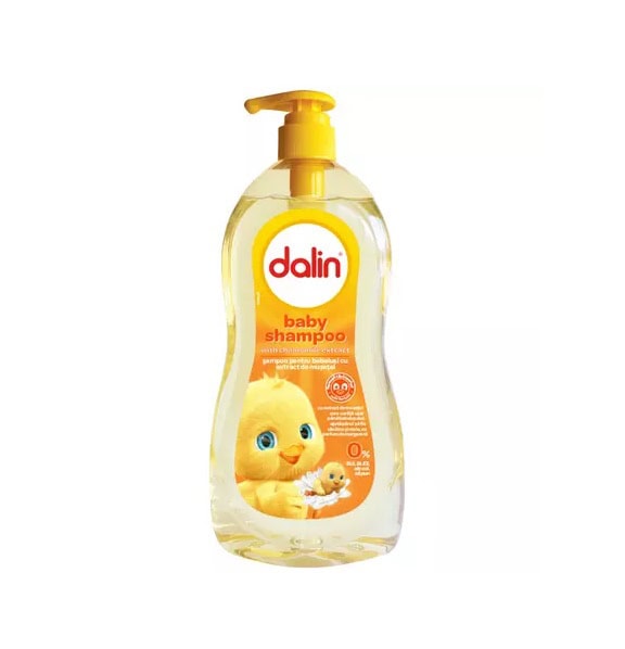 Dalin șampon pentru bebeluși cu extract de gălbenele, pentru piele delicată, 300ml.