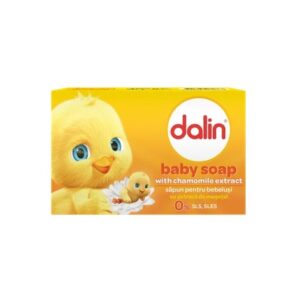 Dalin săpun pentru bebeluși cu extract de mușețel, formula delicată pentru pielea sensibilă a bebelușilor.