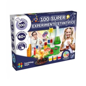 Set 100 Super Experimente Stiintifice, Hashtag Toys