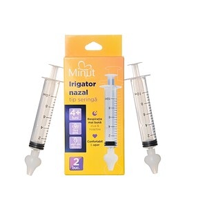 Buton nazal pentru spălarea nazală, confortabil și ușor de utilizat, ideal pentru respirație mai bună.