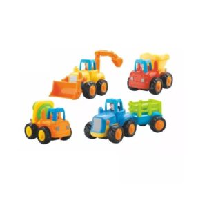 Set 4 Vehicule la Ferma, +18 Luni, Hola