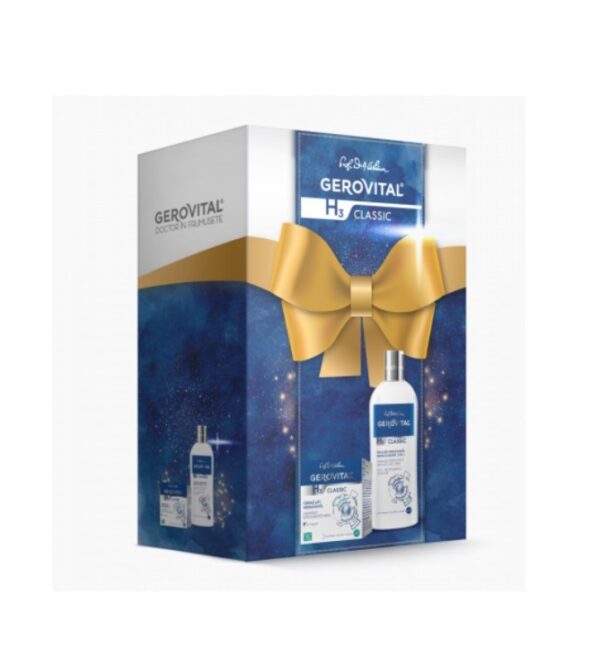 Gerovital H3 Classic, set de îngrijire cu cadou pentru piele, farmacie online România.
