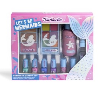Set Complet de Make-Up pentru Copii Let’s Be Mermaid, Martinelia