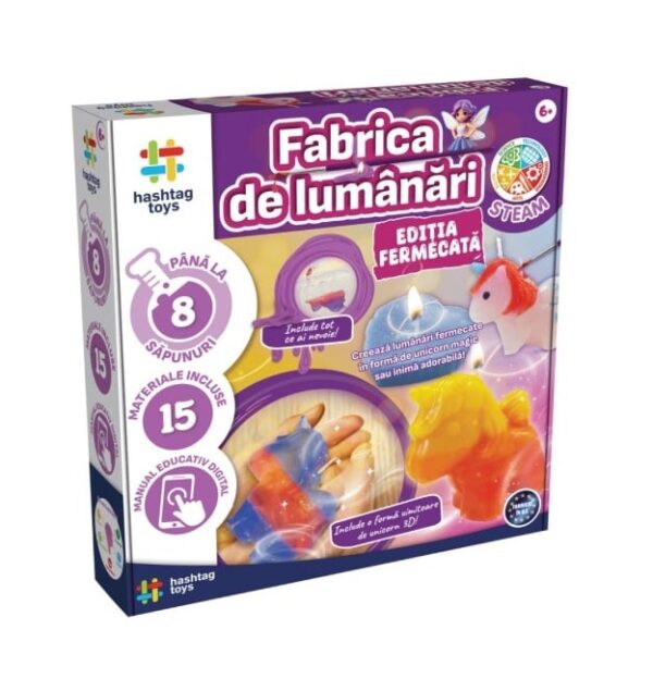 Set Fabrica de Lumanari, Hashtag Toys