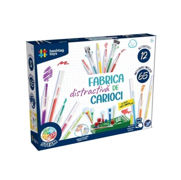 Set Fabrica Distractiva de Carioci, Hashtag Toys