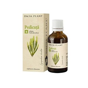 tinctura-de-pedicuta-50ml-dacia-plant-O26938-farmacia-morpheus Oțet de methyl pentru sănătate, soluție hidroalcoolică, Farmacia Morpheus.