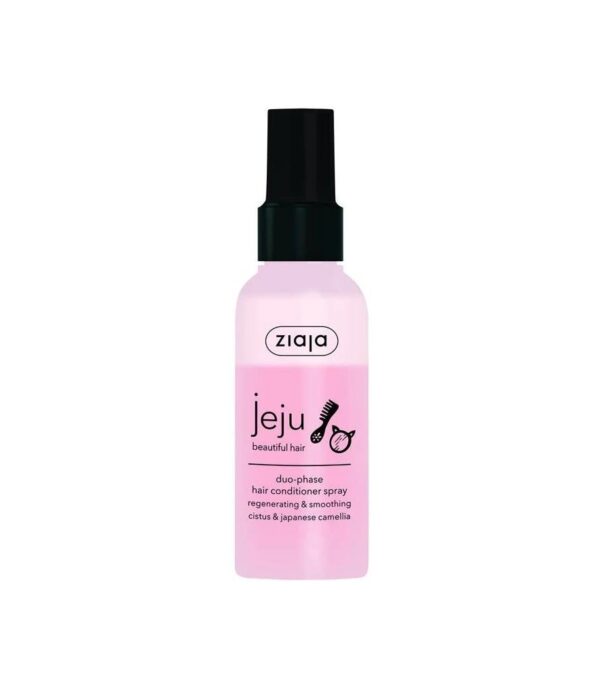Spray pentru păr, cu extracte naturale de Cistus și Camellia japoneză, regenerare și netezire a firului de păr.