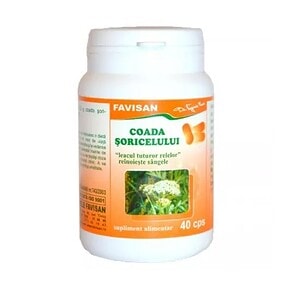 Supliment natural pentru sănătatea sanguină, coada soricelului, 40 cps.