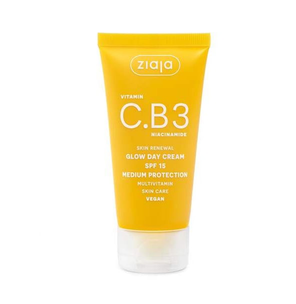 Vitamina C.B3 cremă de zi. Crema de zi cu vitamina C și B3, SPF 15, pentru regenerare și protecție pielii.