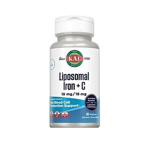 Liposomal Iron + C. Supliment pentru fier, vitamina C, sănătate celulară, imunitate, Farmacia Morpheus.