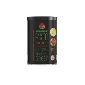 Green Sugar Premium 1:2 Pulbere, 500g, Laboratoarele Remedia