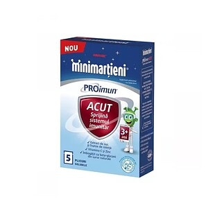 Minimartieni ACUT. Supliment pentru sistemul imunitar copii 3+.