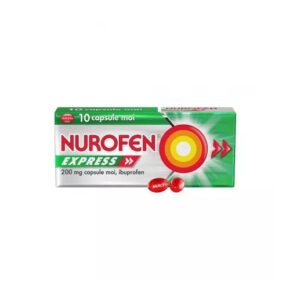 Nurofen Express, 200 mg, 10 Capsule Moi, Reckitt Benckiser