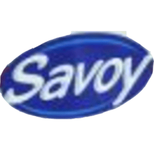 Imaginea prezintă logo-ul brandului Savoy, partener al Farmaciei Morpheus, specializată în produse farmaceutice și de îngrijire.
