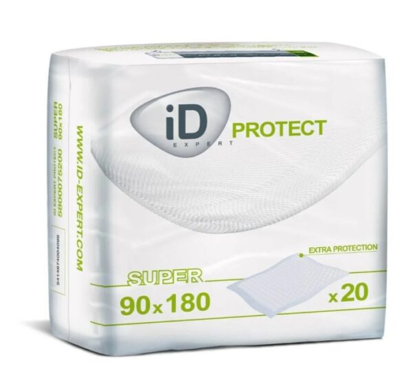 Prelata pentru protecție medicală, super absorbantă, 90x180cm, pachet cu 20 bucăți.