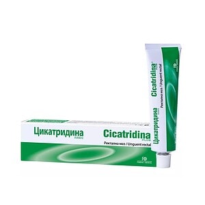 Unguient rectal CicaTridina pentru tratament eficient la hemoroizi și iritații anale, disponibil la Farmacia Morpheus.