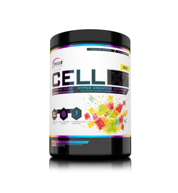 CELL X7. Supliment Muscle Creatină Hyper, Boostare Energie, Fitness, Sport.