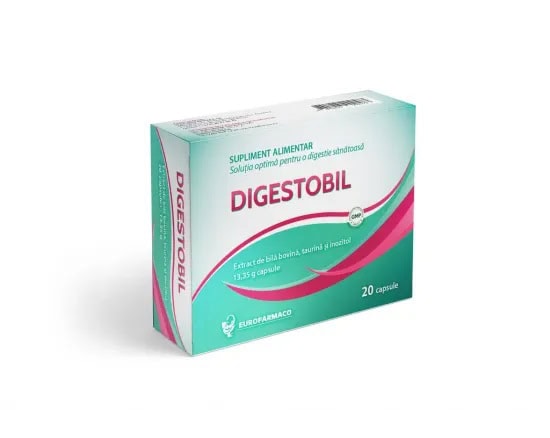 Digestibil. Capsule pentru digestie ușoară și sănătoasă, cu extracte naturale.