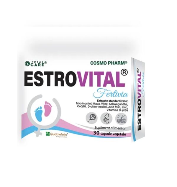 Estrovital Fertivia, 30 Capsule, CosmoPharm