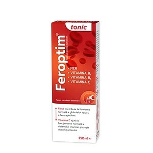 Descrierea suplimentului cu fier, vitamina B2, B6 și C, pentru imunitate și sănătate generală.