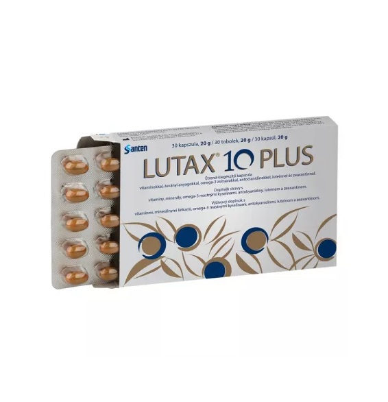 Lutax 10 Plus, 30 Capsule, Santen
